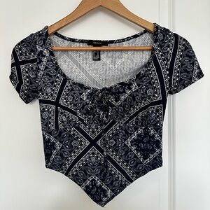 Bandana crop top